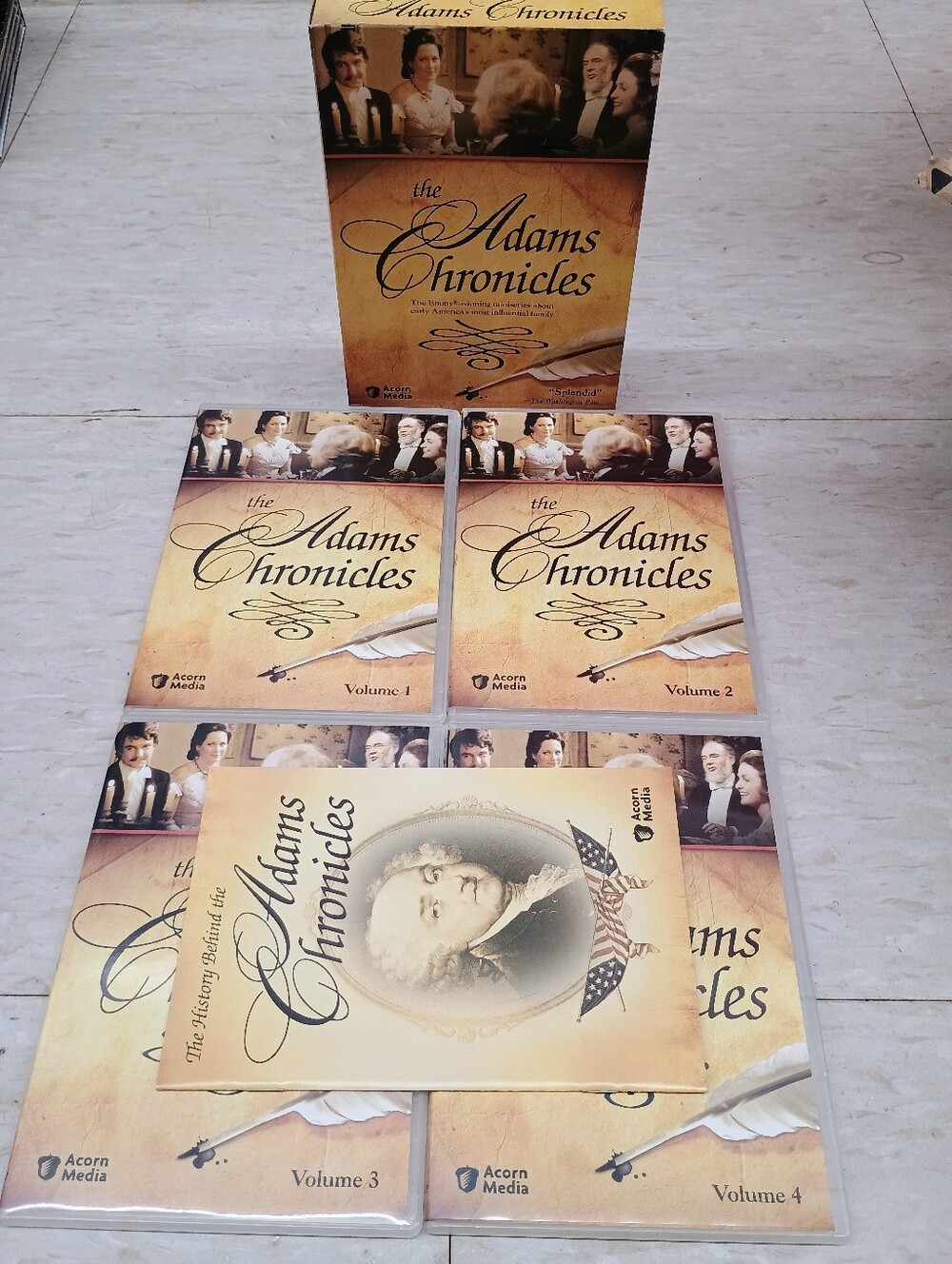 The Adams Chronicles DVD Box Set - Cream Collection